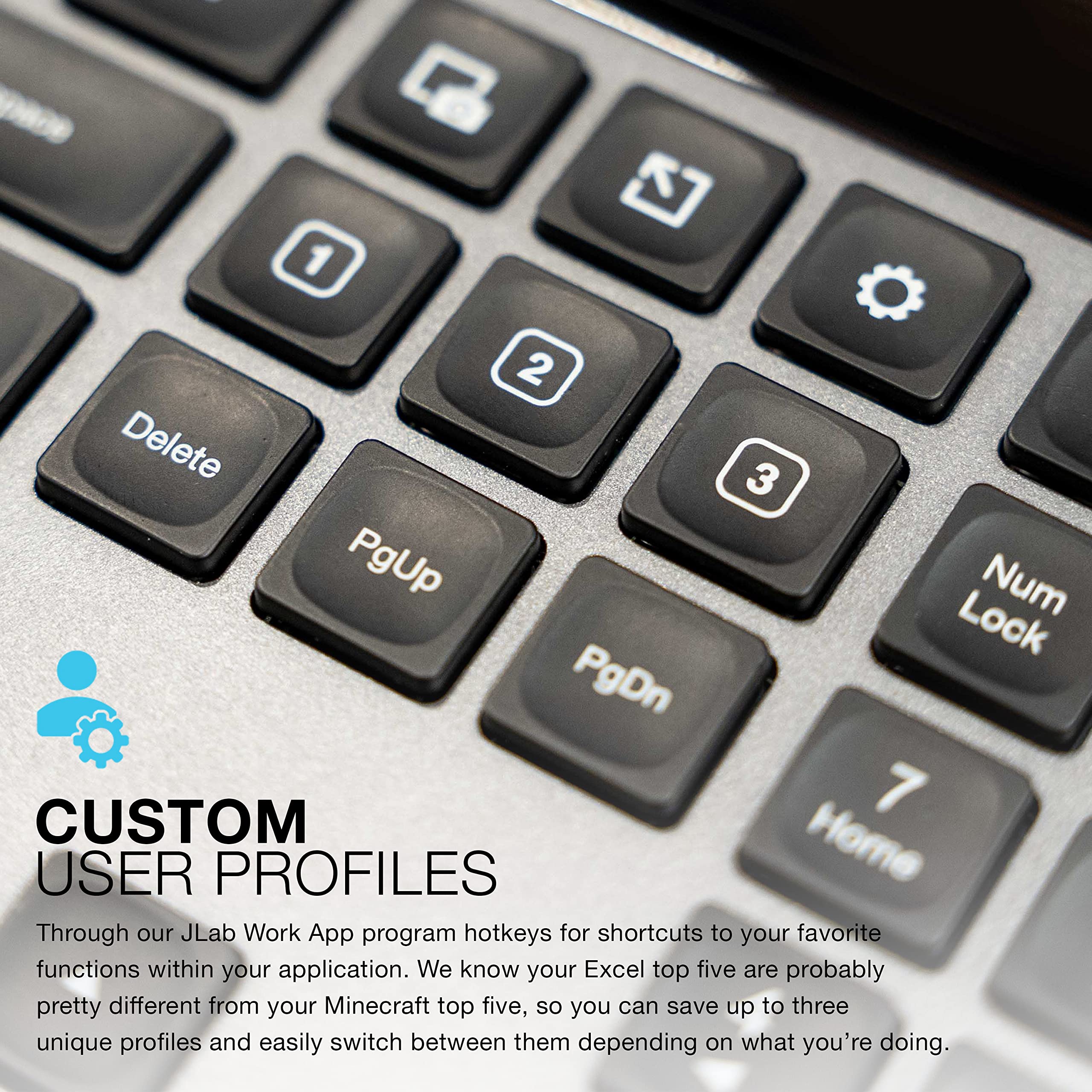 JLab Epic Work Bundle, Epic Wireless Keyboard and Epic Wireless Mouse - Image 5