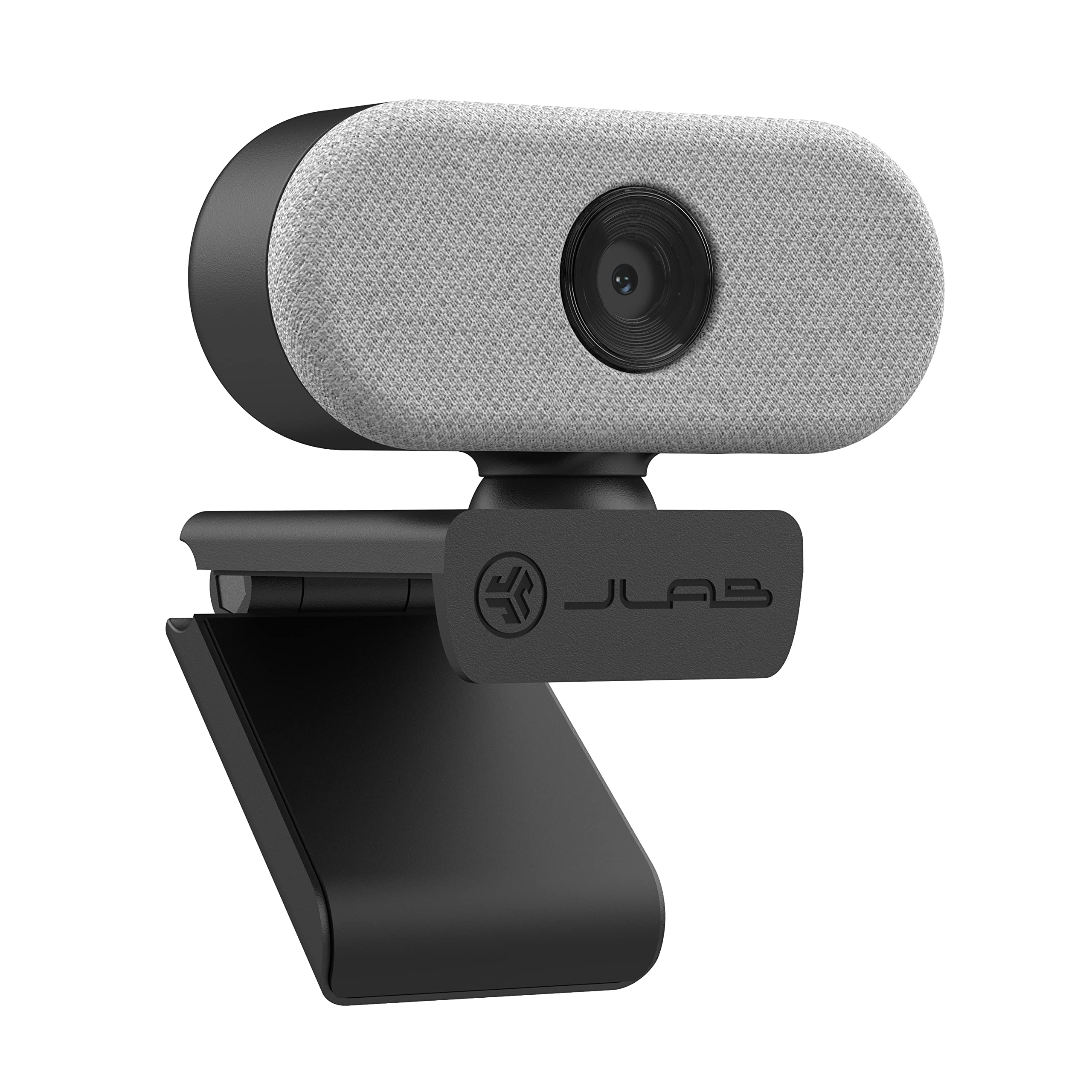 JLab Go Cam USB HD Webcam, White, 1080P/30 FPS, 2.1 Megapixels, Minimalist Portable Set-up, Omni-Directional Microphone, Compatible with PC, Mac and Chromebook - Image 4