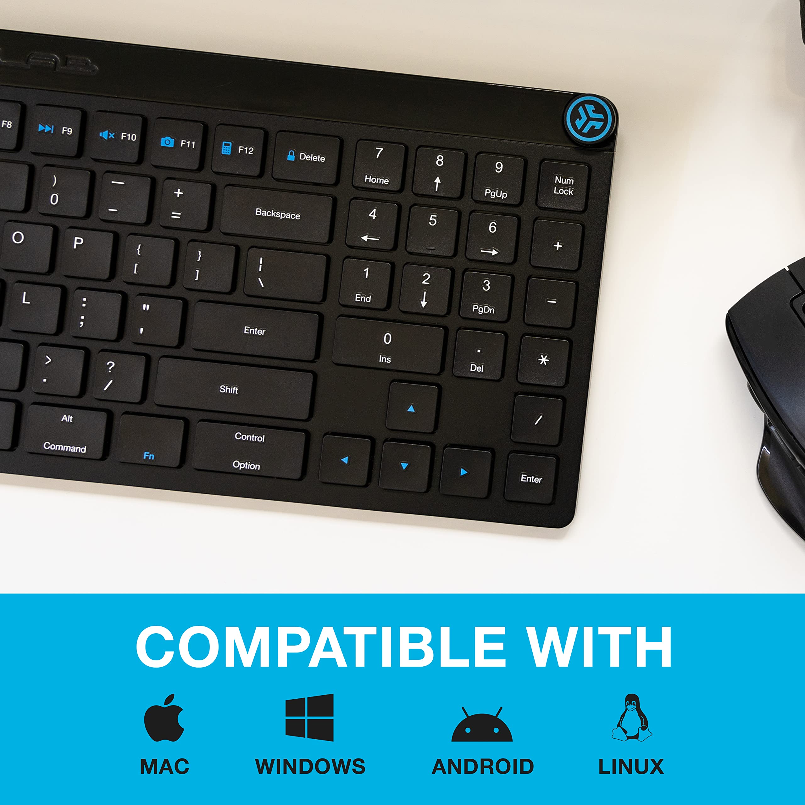 JLab JBuds Wireless Keyboard JBuds Wireless Mouse Bundle - Image 3